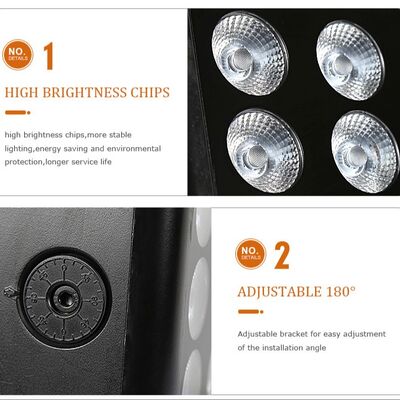 Professionele IP65 Waterdicht LED Flood Light 15x5W RGBW 4 in 1 Outdoor Landscape Spot Light Aluminium Architectural Wash Light