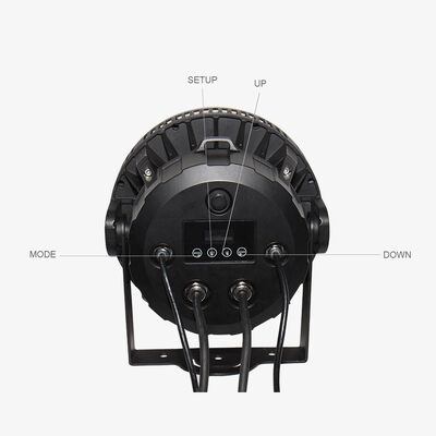 60*12W RGBW 4in1 IP65 Outdoor LED PAR Can Uplighting Set DMX512 Stage Wash Light voor Bruiloft Evenement Gebouw Façade
