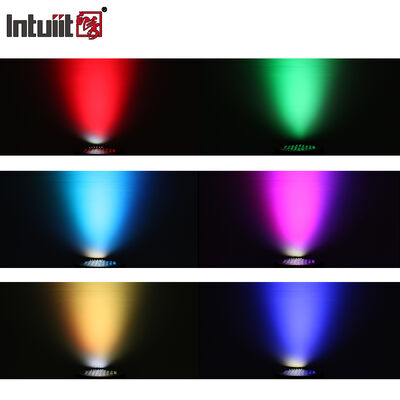 60*12W RGBW 4in1 IP65 Outdoor LED PAR Can Uplighting Set DMX512 Stage Wash Light voor Bruiloft Evenement Gebouw Façade