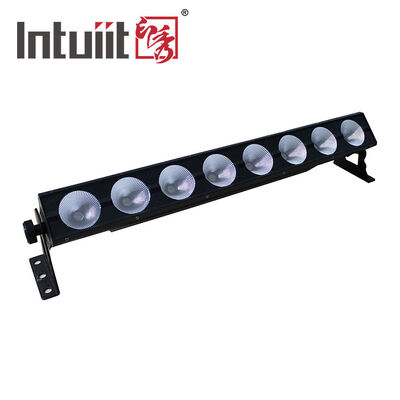 8*15W RGB Led Stage Lights Bar Dj Strobe Party Lights Bar 3 in 1 Wall Washer Light Indoor met DMX Control AutoPlay voor Kerstmis Wedding Dance