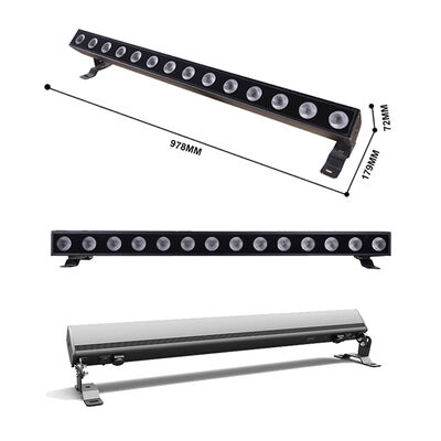 IP65 14*10W RGBW 4in1 LED Wandwasser Bar Licht Projectie Lampen Buiten Lineair DMX512