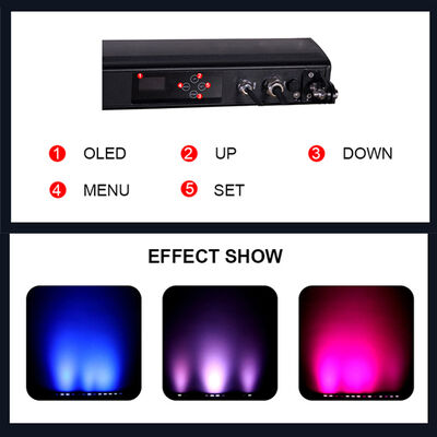 IP65 14*10W RGBW 4in1 LED Wandwasser Bar Licht Projectie Lampen Buiten Lineair DMX512