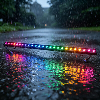 RGBW Dmx Led 2x24W Led Wandwaslamp voor Buitentoepassing