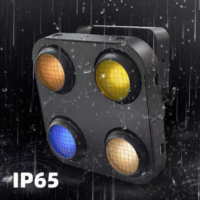 400W waterdicht 4 oogblinders met RGB Warm White Amber Colors for Stage LED Blinder IP65 Publiek licht