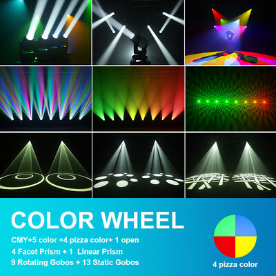 Buiten 280W LED-balk Spot Wash Moving Head Light CMY Lineaire mengfaseffectverlichting voor themapark Event Wedding Show
