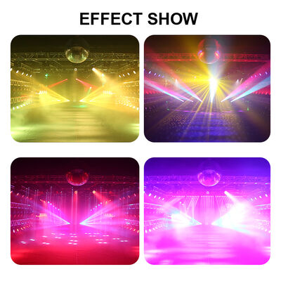 Professionele 37x10W RGBW 4in1 LED Zoom Wash Moving Head Light DMX512 Bühnenverlichting voor DJ Disco Event Wedding Party Show