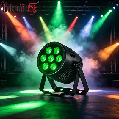 IP65 Waterdicht Aluminium LED Par Light 7x20W RGBWA UV 6in1 DMX512 Professionele podiumverlichting voor buitenevenementen