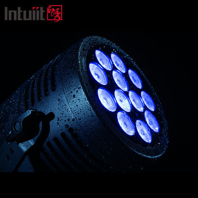 12*20W RGBWA+UV 6in1 LED Par Light IP65 Outdoor Waterproof DMX512 Stage Uplighting voor bruiloft DJ Party