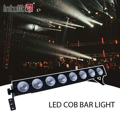 Pixel Control 8x15W RGB 3in1 LED Lineaire Bar DMX512 Indoor Wall Washer Stage Wash Light voor trouwfeest Banquet Hall Club