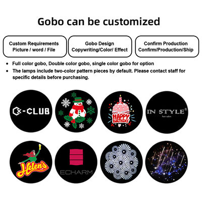 60W High Definition Led-logo Projectorlicht Buiten IP65 Waterdichte Gobo-projector Led-reclameverlichting