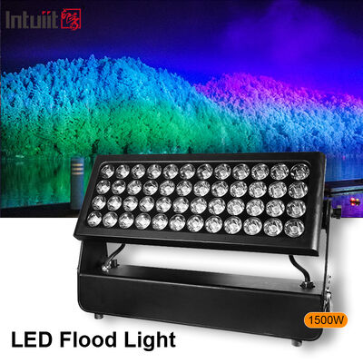 Professionele outdoor IP65 waterdicht 1500W RGBW 4-in-1 LED wandwasser floodlight voor architecturale stadslandschapsverlichting
