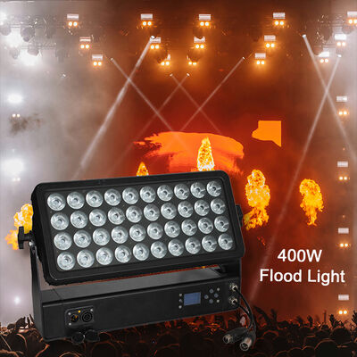 Professionele outdoor IP65 waterdicht 40x10W 4-in-1 RGBW LED Flood Light Wandwasser voor Architectonische stadslandschapsverlichting