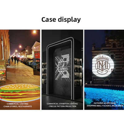 Outdoor Advertising Logo Gobo Projector 60W LED IP65 Waterdicht voor Hotel Restaurant Winkel Gebouw