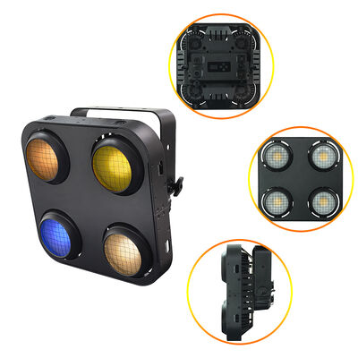 4x90W COB LED Audience Blinder — 360W RGB IP65 DMX512 Wide Flood Light for Stage, Concert & Outdoor Events