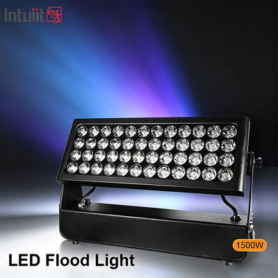 1500W High Power RGBW 4in1 LED Stage Flood Light DMX512 Theater TV Studio Concert Evenement Wasverlichting
