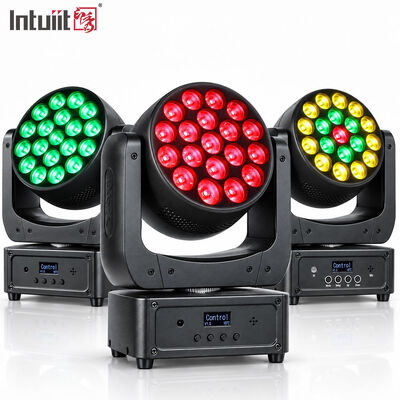 19x8w Rgbw 4in1 Bewegende hoofdwaslamp Dj Disco Led Stage Lampen