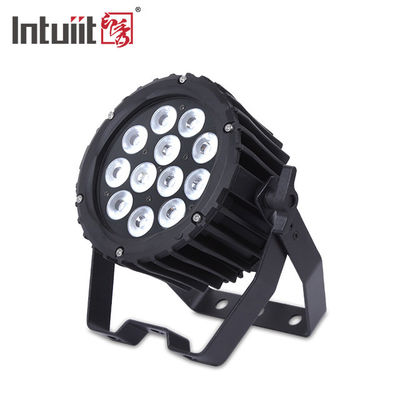 Professionele 12pcs 4in1 12x3W LED Outdoor Par Can Light Bühnenverlichting RGBW Aluminium legering DJ Waspar Nachtclub licht