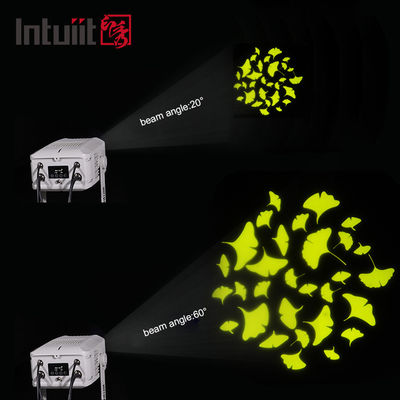 100W waterdicht buitenprojector licht IP65 Gobo-projector met LED-balkeffect DMX DMX512 besturingsmodus