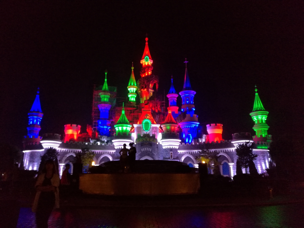 12x10w Led Waterproof Par Light RGBW 4 In 1 IP65 DMX512 Stage Wash Light Voor Fantawild Cartoon Castle Project