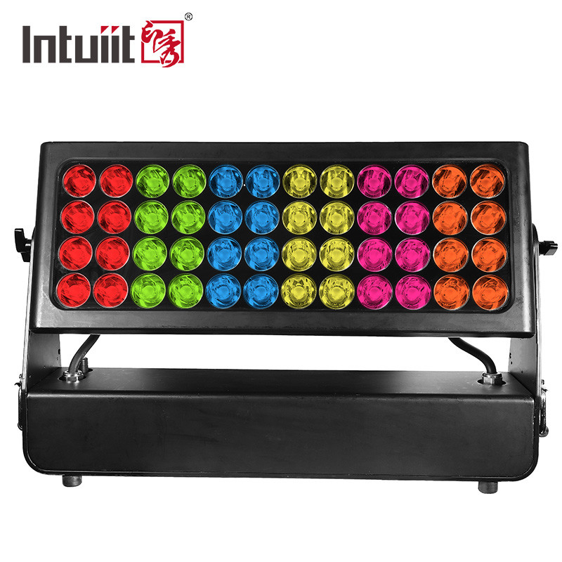 1500W IP65 waterdicht RGBW 4 IN 1 Zwarte vierkant LED overstromingslicht voor evenementen