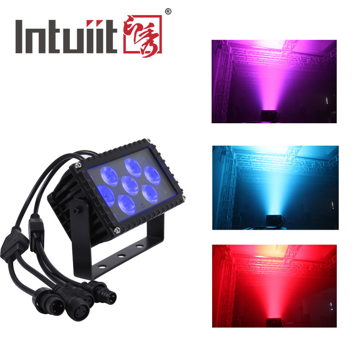 7x3W IP66 Buiten led vloedlampen gebruiken LED Buiten 25 Graden Hoek Architecturale Projectie Floodlight Gevellicht
