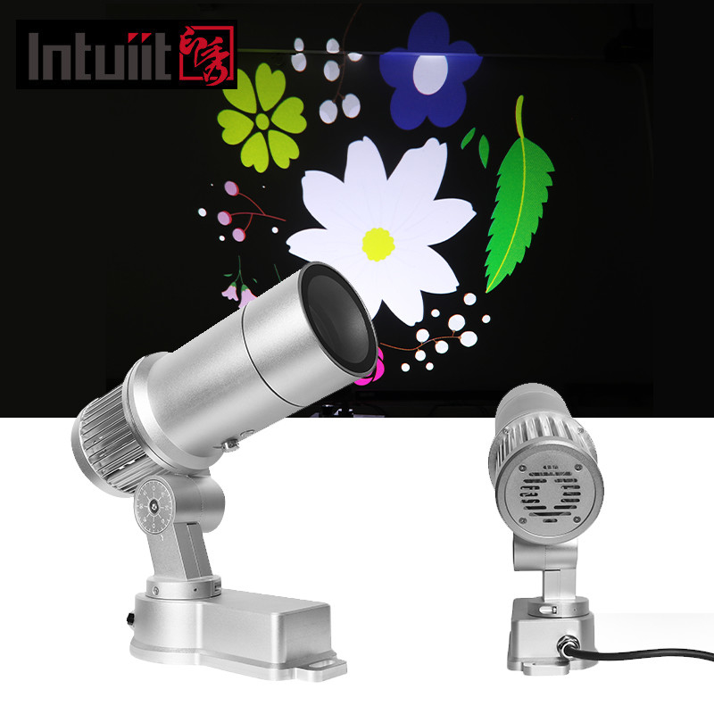 Buiten waterdicht bouwmuur 60w laser aangepast logo vloer beeld projectie gebouw led gobo projector led reclame