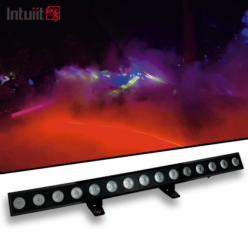 15*10Watt Buitenbouw IP65 Waterdicht Tough Bar Pixel DMX512 RGBWA-UV 6IN1 LED Wandwasser Licht