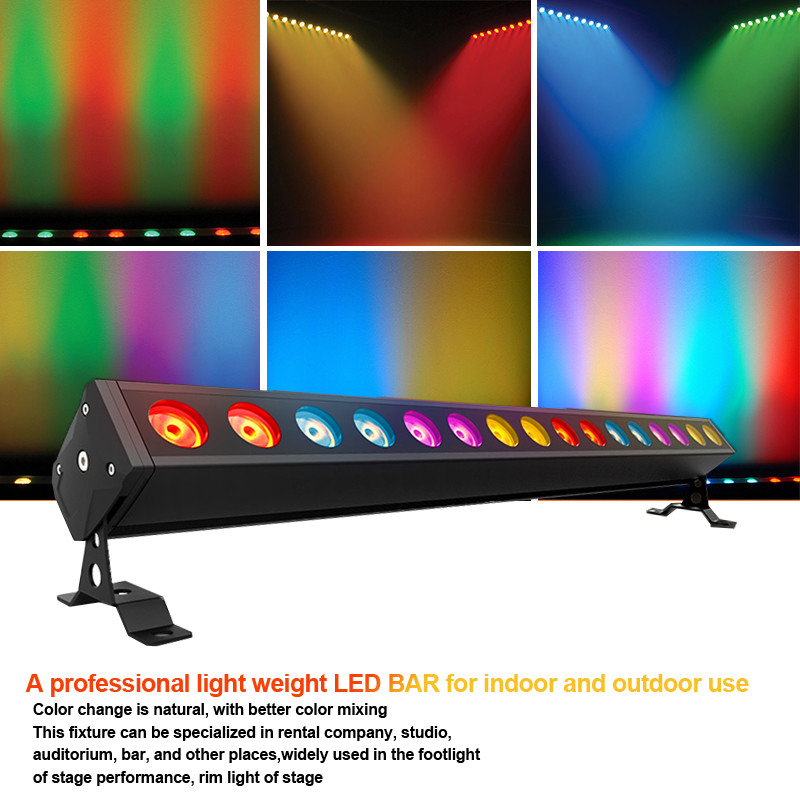 Buiten waterdicht IP65 Aluminium behuizing 16*5w DMX512 RGBW Wandwasser LED licht