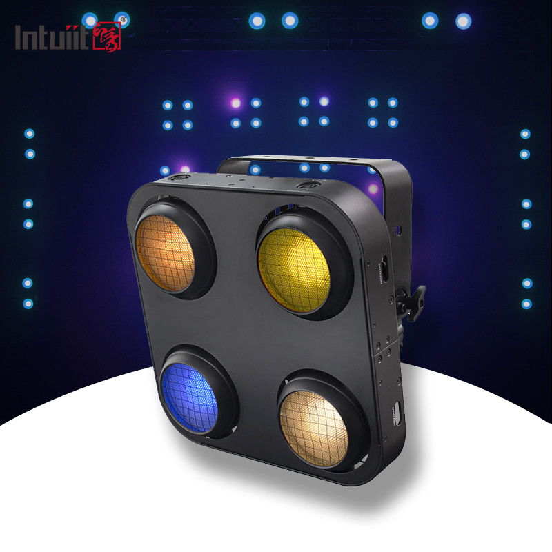 Stage Lighting Factory Cob Par Lights Professionele 4x90W Publiek Matrix COB LED Blinder Face Light