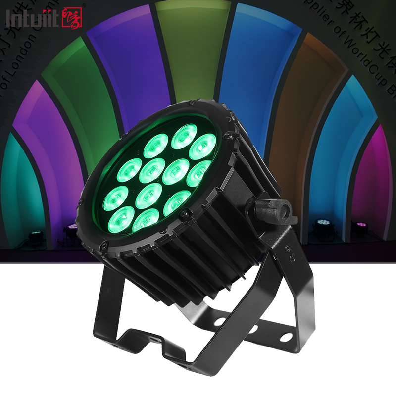 LED Par 12x3W RGBW Full Color 4IN1 RGBW 4IN1 Party Par Light Led Flat Par Wall Washer Light