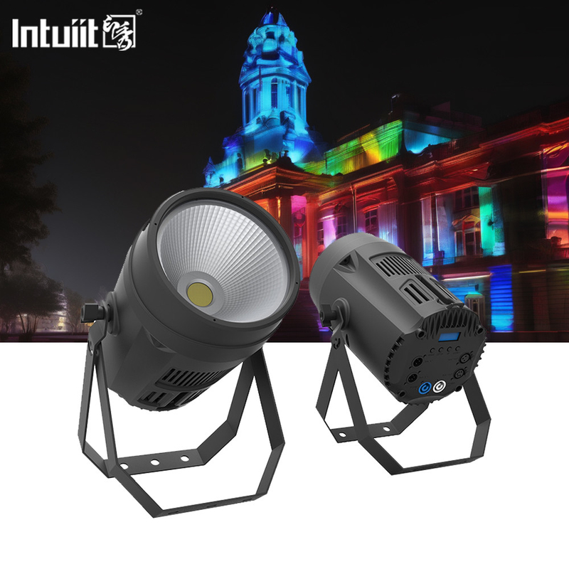 Hoogwaardige waterdichte IP65 DMX512 Par Spot 200w Cob Led Par Voor outdoor bruiloft