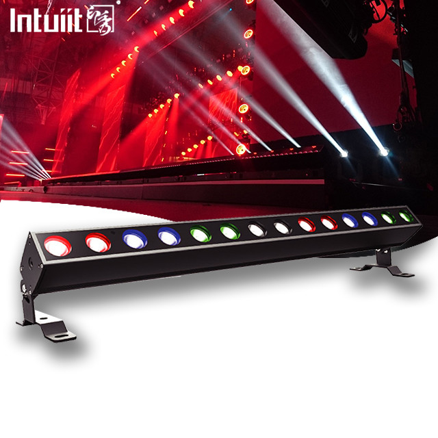 Stage Led DMX Light Bar 14x10W RGBW 4IN1 LED Wall Wash Light Strobe Wall Washer Bar Voor kerk feest Dj Stage