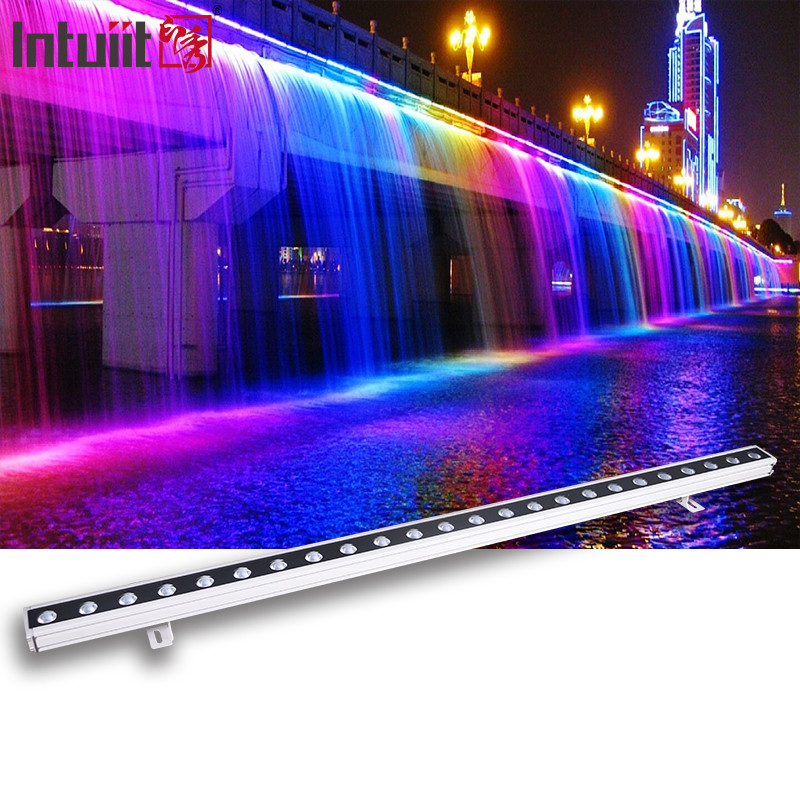 De decoratieve wasmachine van de de projectorip65 openlucht lineaire lichte 36w dmx rgb geleide muur van de de bouwverlichting