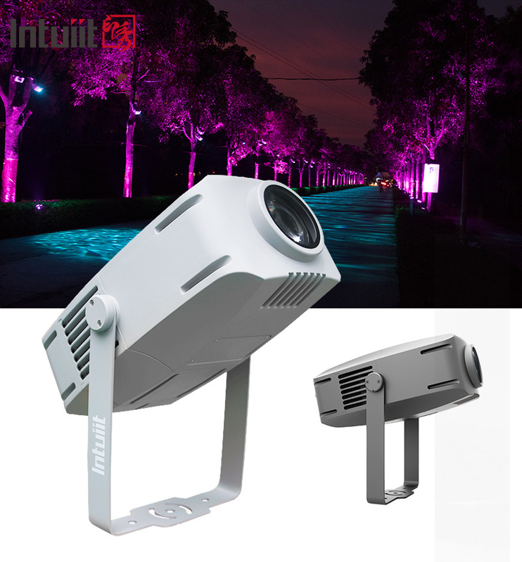 Buiten IP65 Waterdicht Led 200W Gobo Effect Licht Kleurrijke logo projector Park Led Lampen