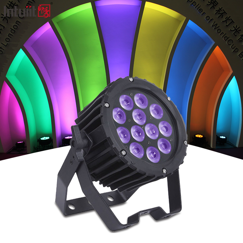 Mini waslamp DMX 12X3W rgbw disco verlichting led par kan podium lichten voor dj disco feest