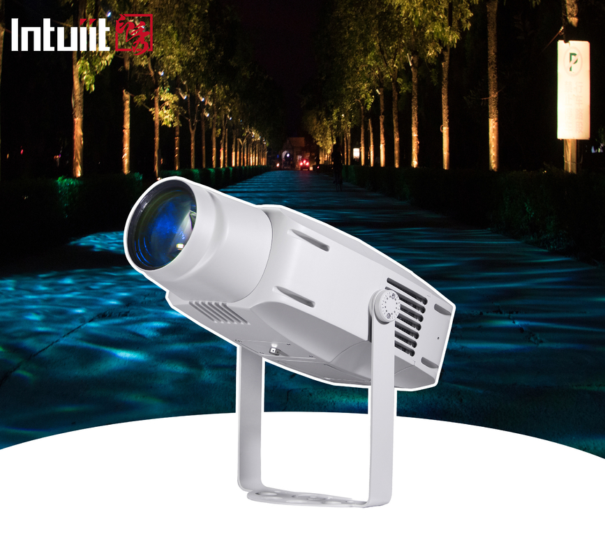 400w Led Auto Kleur Veranderende Projector Buiten Projectie Lamp Gobo Custom Logo Welkom Licht Led Projector