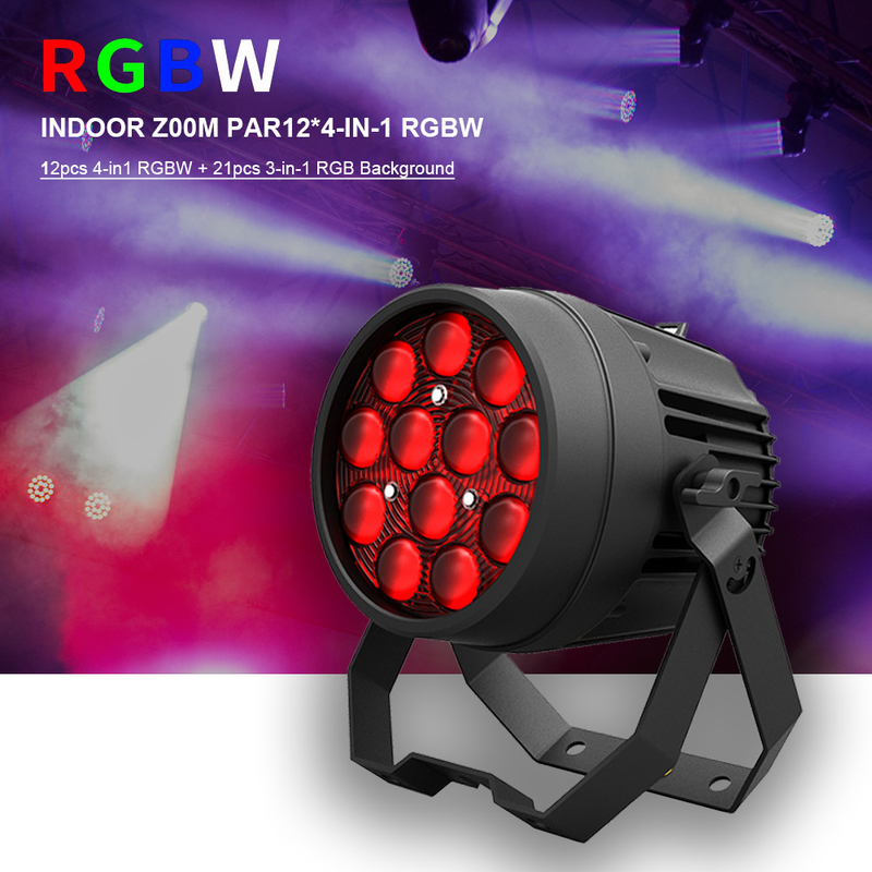 12x10W krachtige disco lichten DMX 512 geluid geactiveerd LED Par Can stage lichten