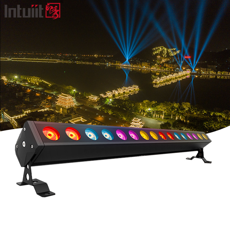 DMX512 Disco verlichting Partijen DJ Night Club Bühnenverlichting RGBW 16x5w Wandwas LED Bar