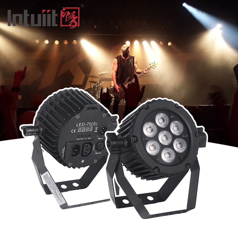 7 LED's 22W Led Par Stage RGB Disco Light Dmx512 Light Stage For Party DJ Event