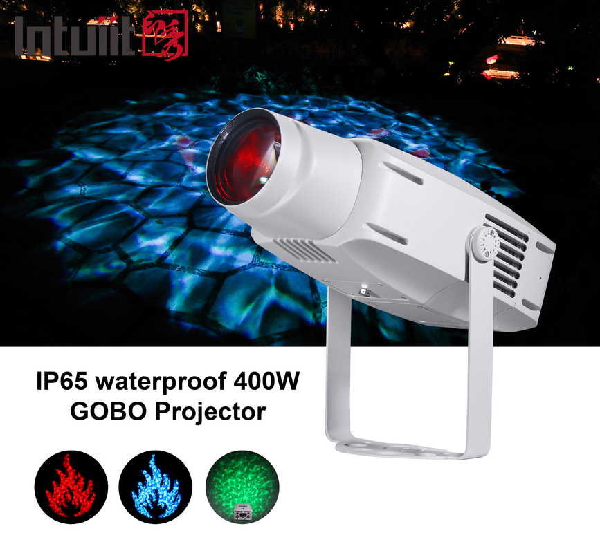 400W Hoogvermogen golfgegooid buiten Gobo projector licht water golf effect projectie water patroon licht