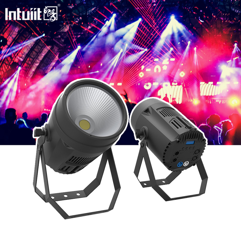 Hoog vermogen 200w RGBW COB waterdicht par kan spot stage licht Voor Bar Disco Wedding