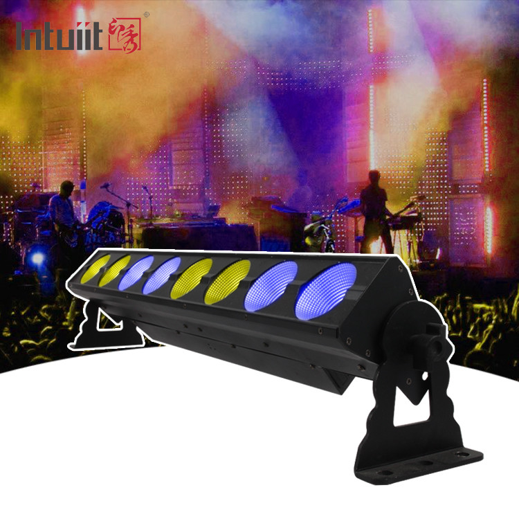 8x15W Led Wandwasser Buitenverlichtingsbalk 3in1 Met Dmx512 Lichten Voor Gebouw Buiten