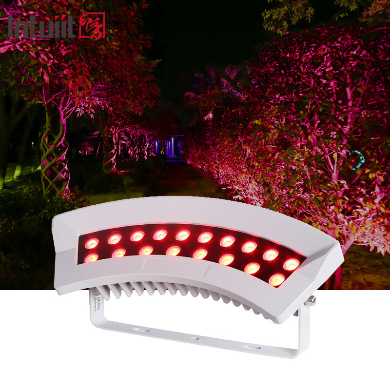 Led Tree Hug Lamp buitenshuis dmx512 36W RGBW kleurrijk tuinspot licht landschap Verlichting IP65 Aluminium led hug boom licht