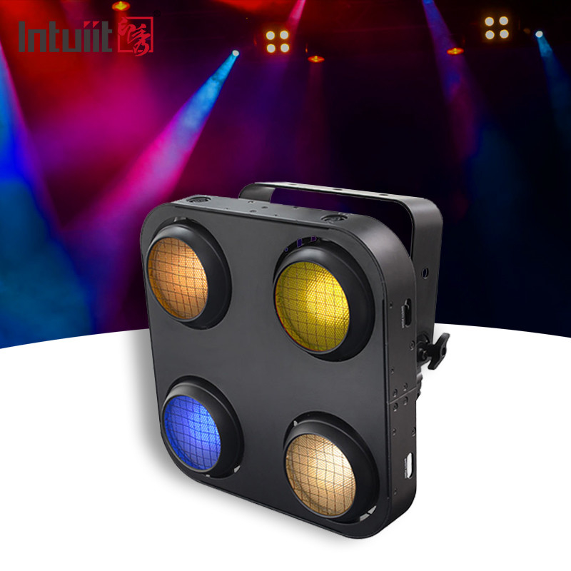 Buiten waterdicht DMX Cob Blinder 4X90W Publiek Blinder Light Led Stage Wedding Light