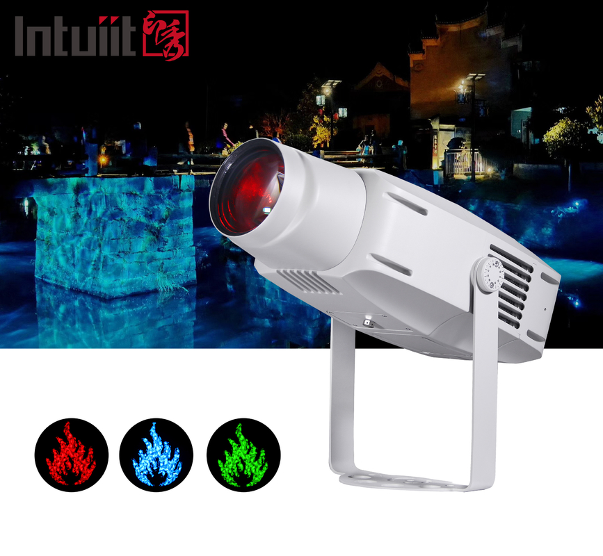 Reclame Outdoor pretpark Dynamische watergolf projectie licht waterdicht 400w Led watergolfeffect projector