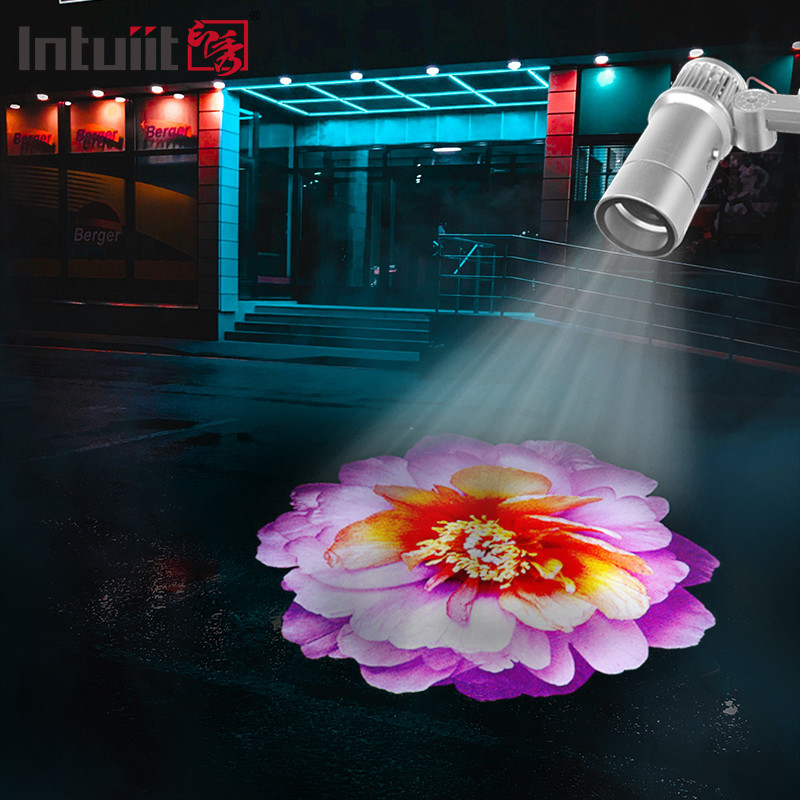 60W outdoor led logo licht projector reclame display IP65 gobo projector voor winkel