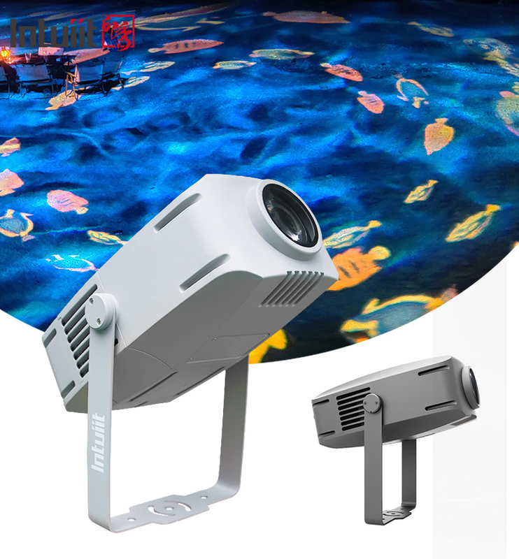 200watt Buiten waterdicht Gobo Water Wave Blauw Dynamisch Rimpel Stage Effect Logo Gobo Licht Led Projector