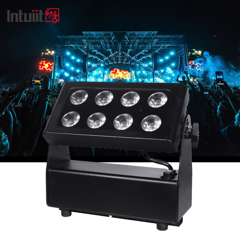 8*15W RGBW 4 in 1 LED-lamp met batterij Ruiterafval buiten waterdicht podiumlicht DMX-besturing DJ Disco-apparatuur Verlichting