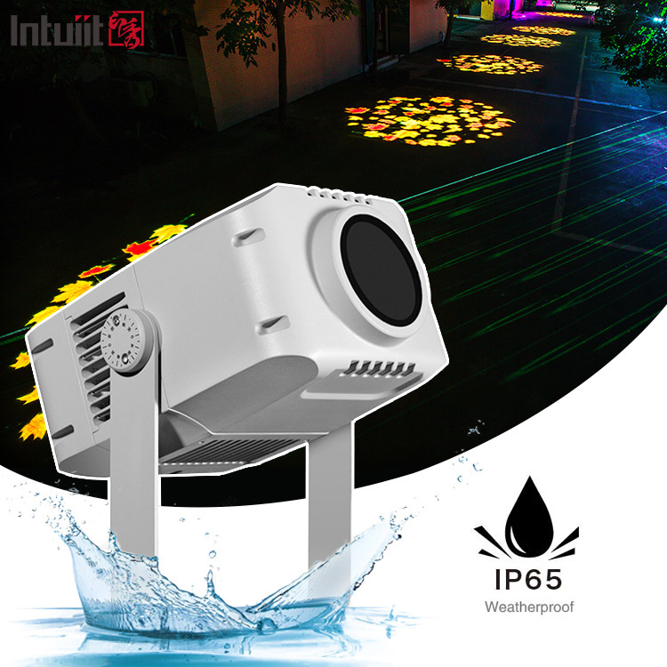 Waterdicht 100W Custom Logo Reclame Roterende gobo Projector Licht Outdoor Reclame Lampen