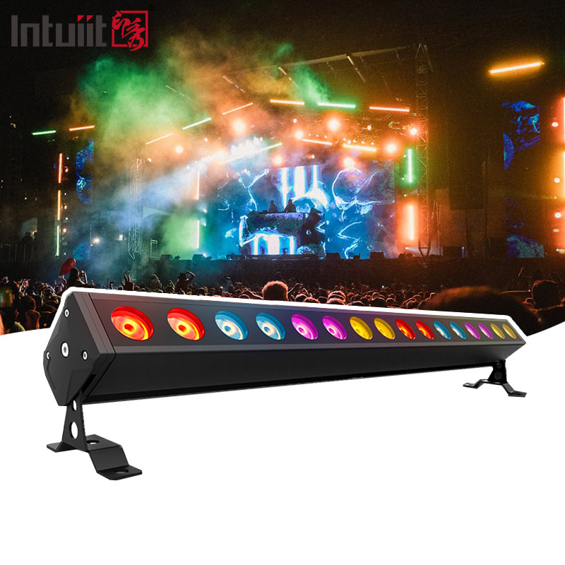 DMX512 RGBW LED lineaire wandwasser licht voor architectuur en gevelverlichting 16x5W buiten waterdicht podiumlamp